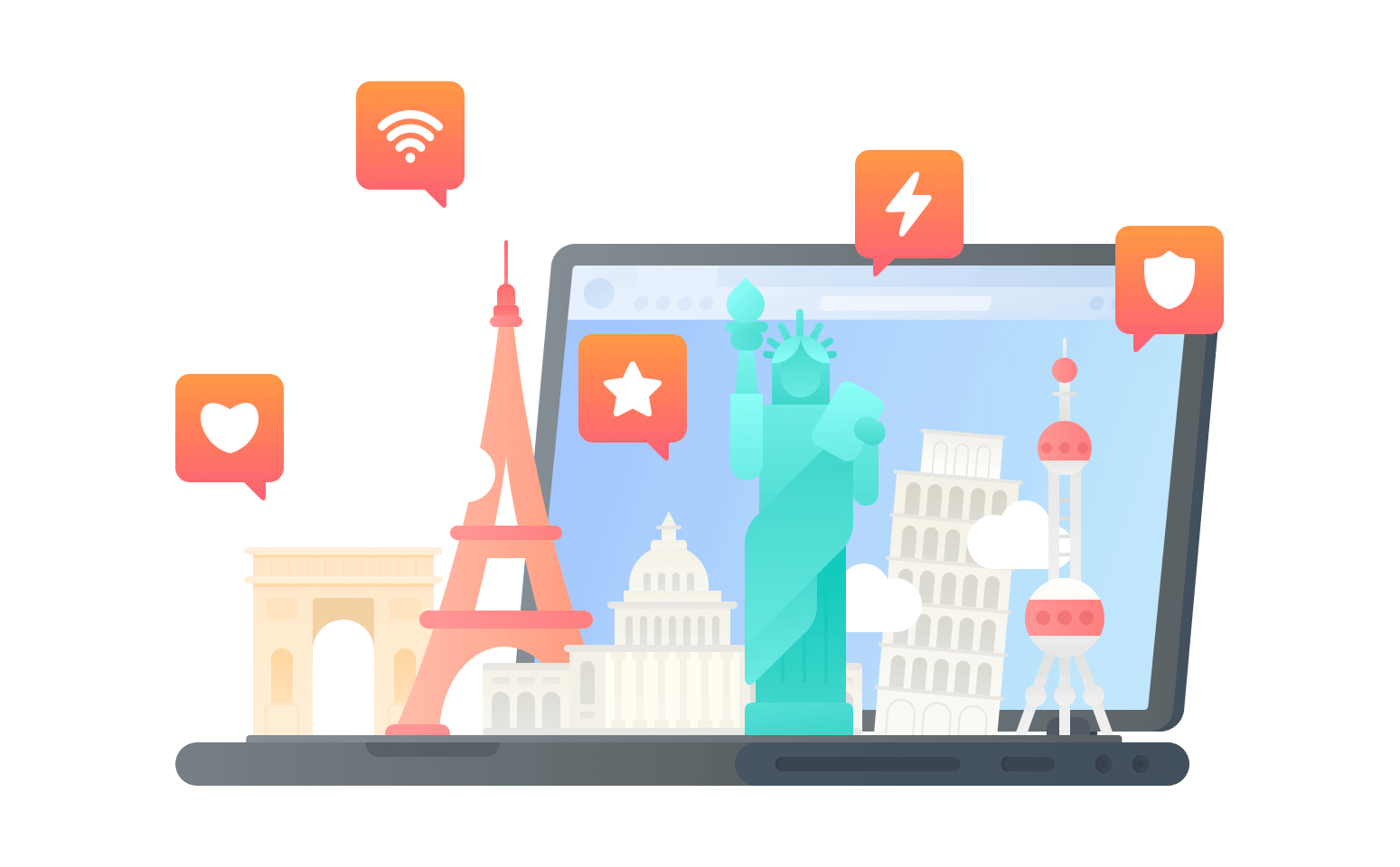 在科科斯群岛连接到中国的软件 - 返华VPN